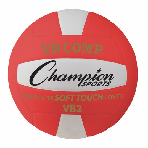 Official Size Composite Volleyball - Red
