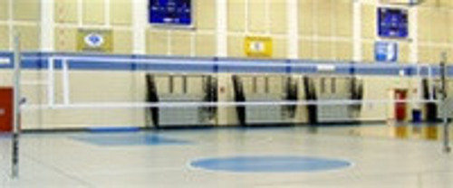 Collegiate One-Court Volleyball System
