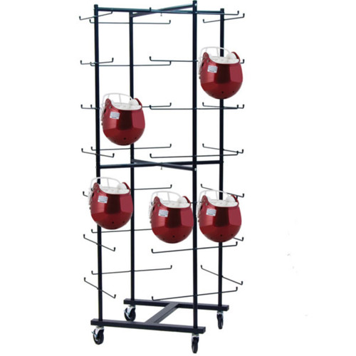 56 Football Helmet Rolling Rack Shop by Category Storage Carts/Racks