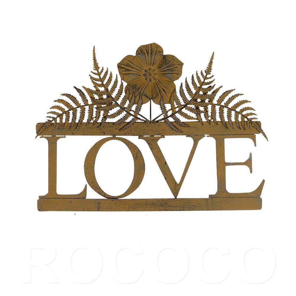 RUSTIC LOVE WALL ART - YH18080
