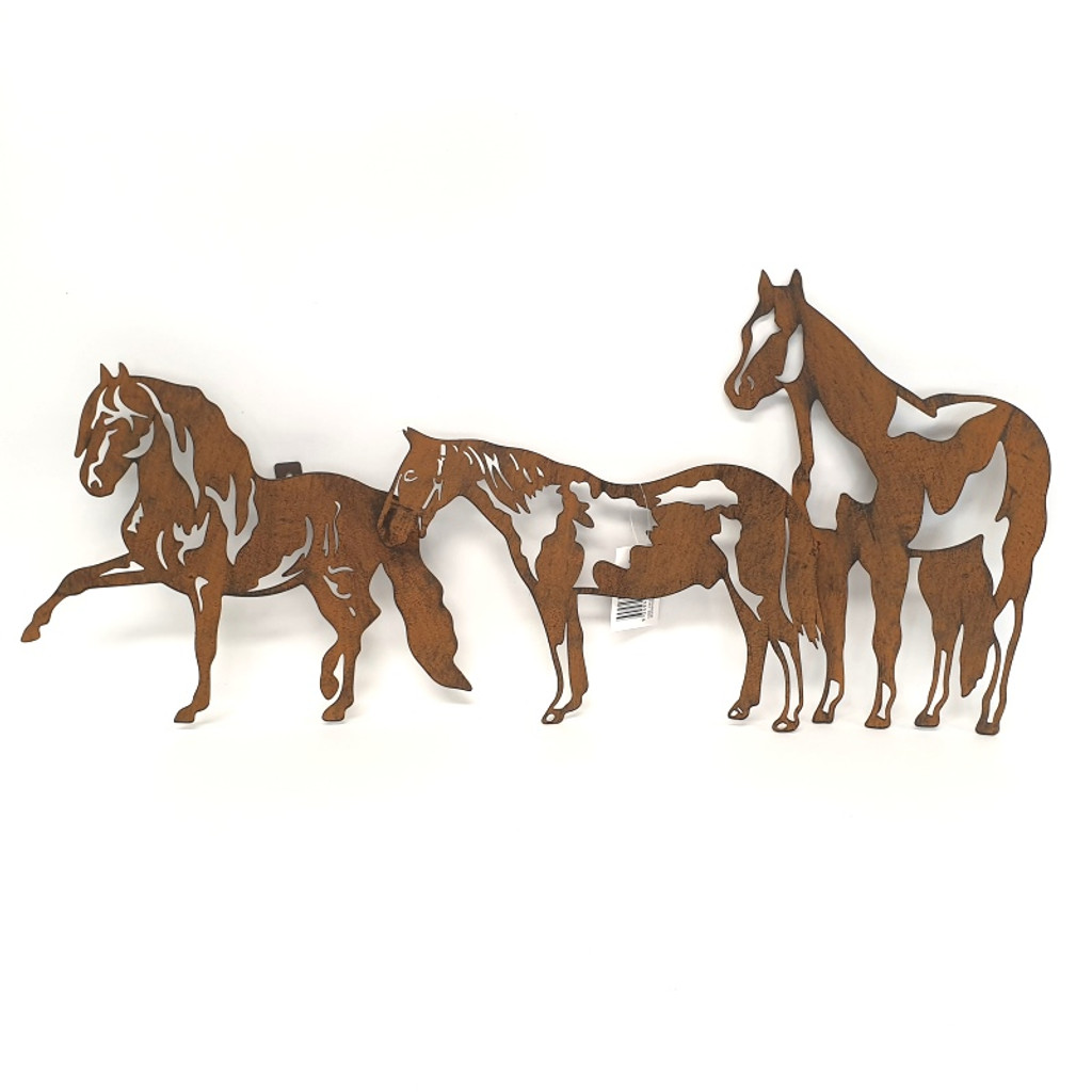 HORSES STANDING  WALL ART - YH2027