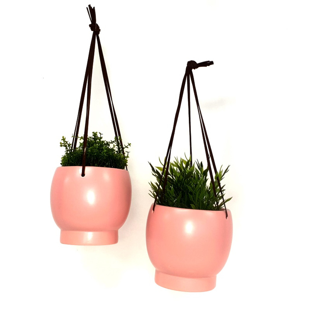 ROSE HANGING PLANTER LARGE - SY016