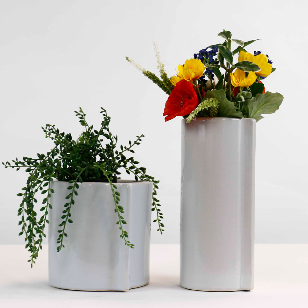 PALE BLUE VASE - SY080