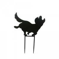Dog At Play On Stake - CH14406