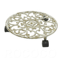 POT STAND ON WHEELS - YH09818
