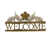 RUSTIC WELCOME WALL ART - YH18077