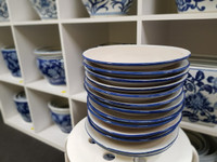 LARGE SAUCER BLUE - PE1012