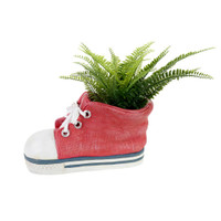 NOVELTY RED SNEAKER PLANTER - LF003