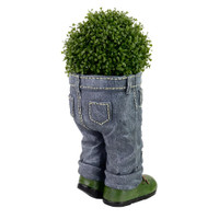 NOVELTY STANDING JEANS PLANTER - LF005