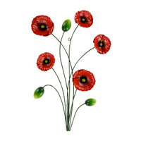 POPPY WALL ART - QX19925