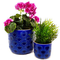 BLUE SUNRISE POT LARGE - DHP0121