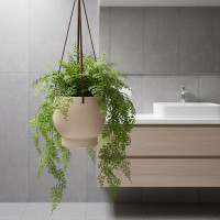 STONE HANGING PLANTER MEDIUM - SY019