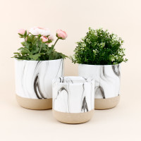 MARBLE POT LARGE -SY053