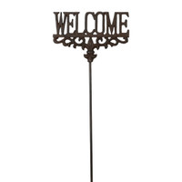 Welcome Garden Stake - BW085