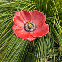 CAST IRON POPPY -BW484-R