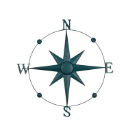 COMPASS WALL ART - YH009
