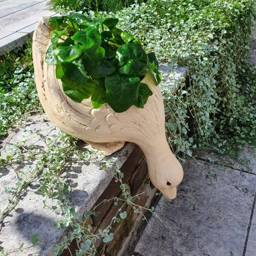 DUCK PLANTER HFS19594 Bronrob