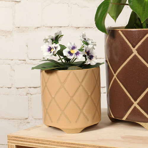 TAN TICTACTOE POT XS - DHP0140