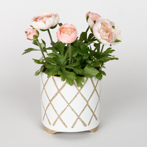 CREAM TICTACTOE POT S - DHP0141