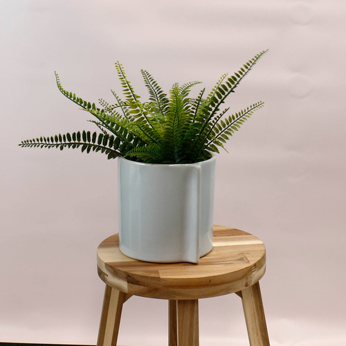 PALE BLUE POT - SY081