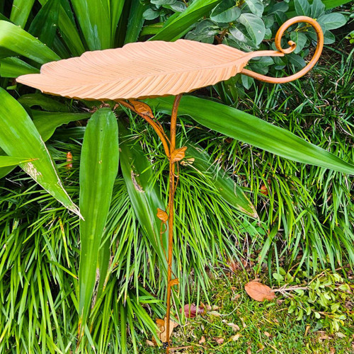 LEAF BIRDFEEDER STAKE - GR1551