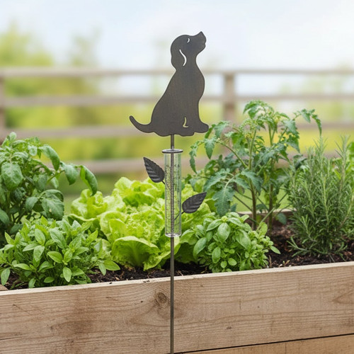 DOG RAIN GAUGE - US104