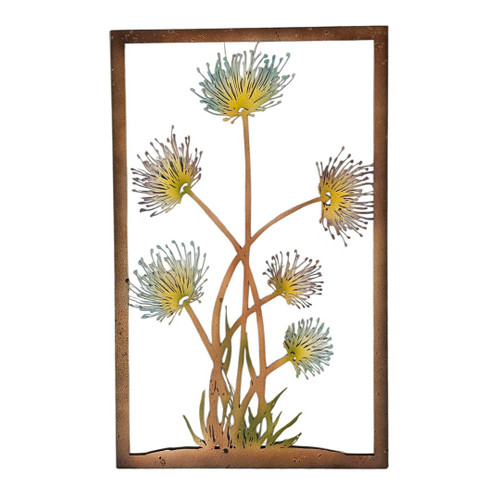 WALL ART BLUE FLOWERS - XJ312