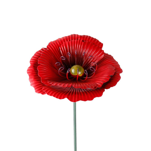 LARGE POPPY STAKE - RED - XJ112