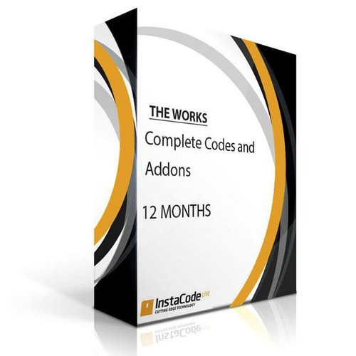 InstaCode Software Live The Works - 12 Months