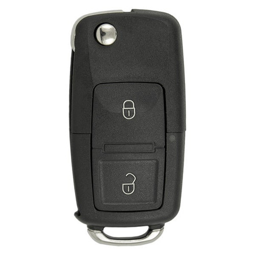 Xhorse Xhorse VVDI Volkswagen B5 Type Universal Remote Flip Key 2 Buttons - Wired Shop Automotive