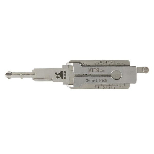 Original Lishi MIT8 Mitsubishi 2-in-1 Pick - Door /Trunk/Ignition
