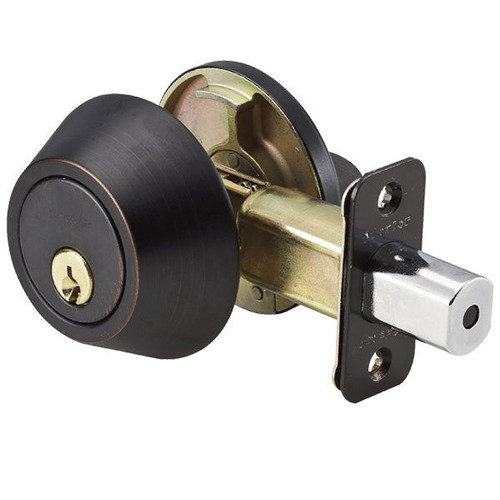 Master Lock Master Lock DS0612PKA4S Single Cylinder Deadbolt SC1 - Grade 3 - Aged Bronze Our Hardware Brands