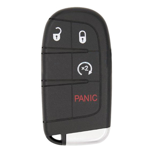 KEYLESS2GO Dodge 4-Button Smart Key, M3N-40821302 68066350AB 433 MHz, Premium Aftermarket, CDJ-KP4-034-AFB-ZZZZ-001