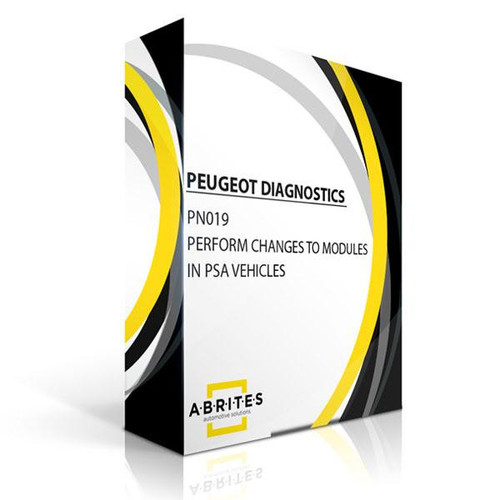 ABRITES PN019 Advanced Coding Configuration - Software