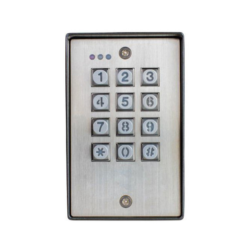SECO-LARM Seco-Larm Rugged Outdoor Access Control Illuminated Keypad Vandal Resistant Locks
