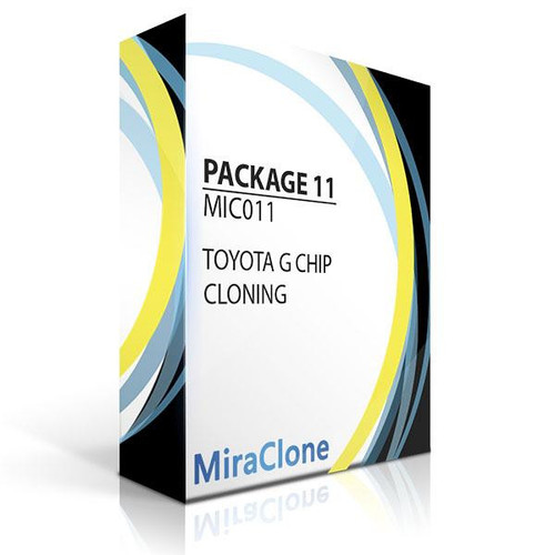 MiraClone Cloning Texas Crypto II 80-Bit Toyota G Chip Software - Package 11