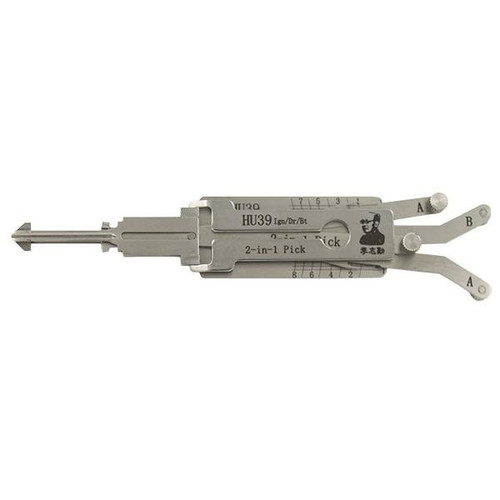 Original Lishi HU39 S48HF Mercedes 2-in-1 Pick - Ignition/Door/Trunk