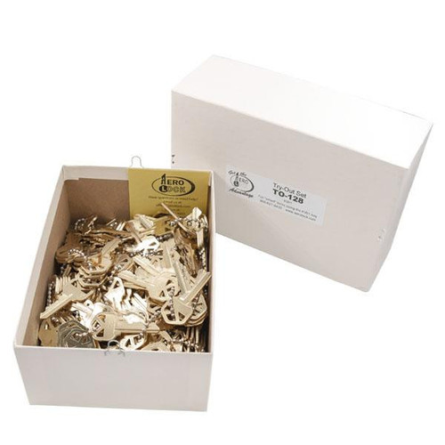 Aero Lock KW1 Tryout Keys For Smart Type Locks - 256 Keys