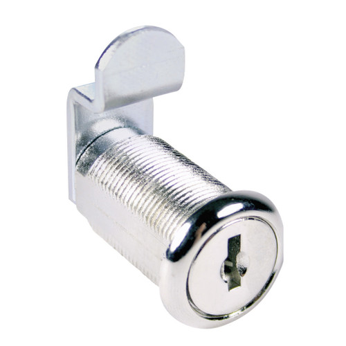 CompX C8053 Disc Tumbler Cam Lock 1-3/16", KD Keyed Differently, 14A Bright Nickel