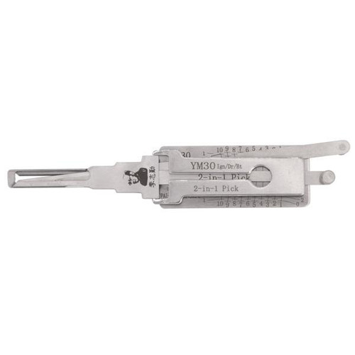 Original Lishi YM30 Saab S32YS 2-in-1 Pick - Door/Trunk