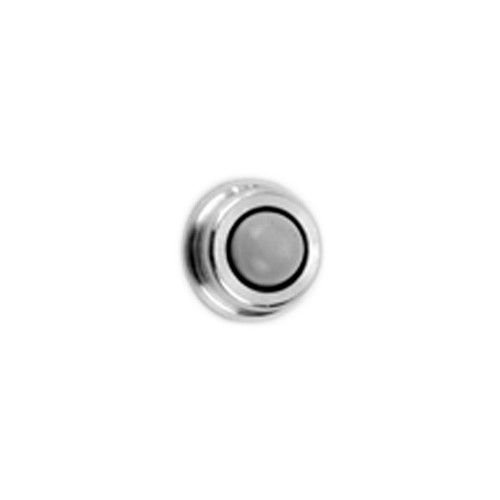 DON-JO Brass Wall Bumper 1400 Convex Satin Chrome - US26D