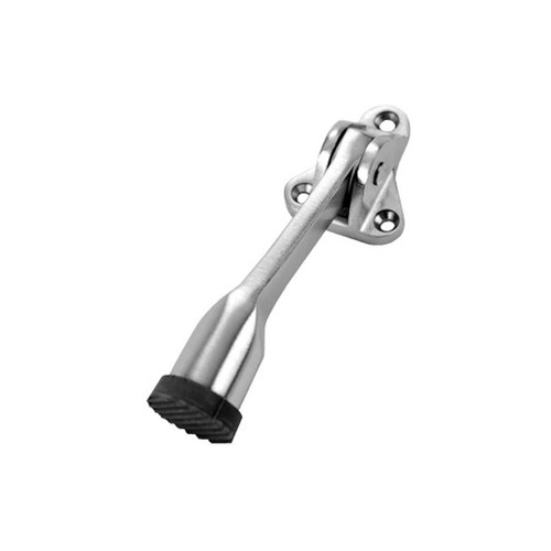 DON-JO Kick Down Door Holder Satin Chrome US26D