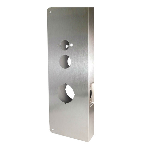 Don-Jo Wrap Around Plate 15-CW For Kaba/Simplex 1000, E-2000, 4000 & 5000 Series - 630 Finish