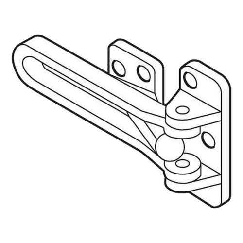 DON-JO 1603 Door Flip Guard Brass US3