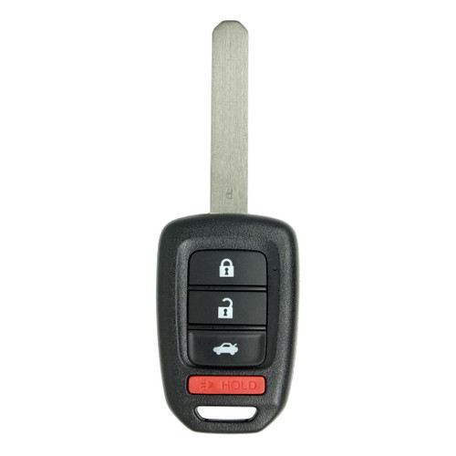 Keyless2Go 4 Button Remote Head Key Replacement For Honda MLBHLIK6-1TA 35118-T2A-A60, HON-KH4-049-AFB-ZZZZ-001