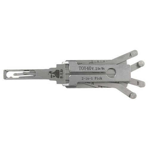 Original Lishi TOY40 Lexus LONG TR49 2-in-1 Pick - Door/Trunk