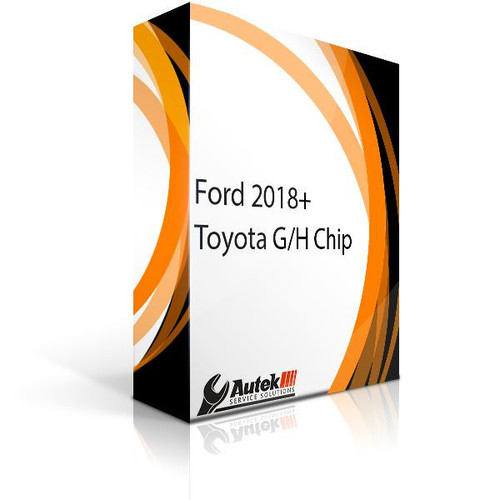 Autek Software for Ford 2018+ and Toyota G and H chip