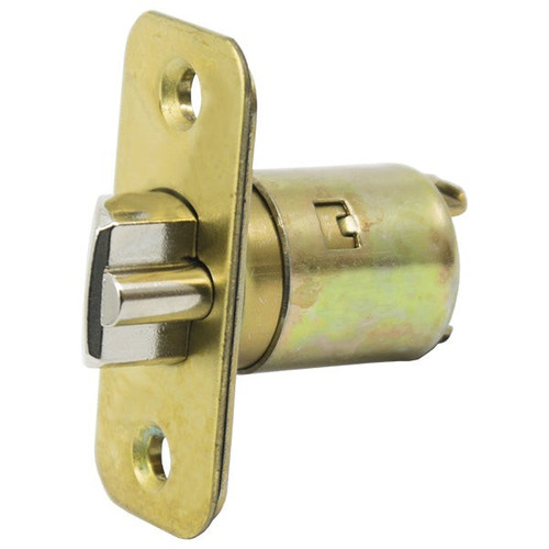 PLS PLS K3LG Grade 3 Knob Latch Guarded ADJ - Bright Brass US3 Shop Hardware