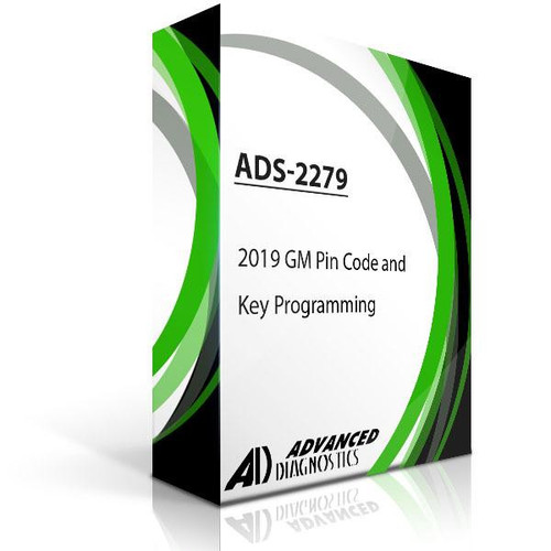 2019 GM Pin Code and Key Programming Software ADS2279 For Smart Pro 