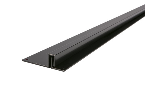Frontline Defense Storefront Door Interlocker - Aluminum - Outswing - Steel - Color - Brown - Size - 1-3/4" Throat